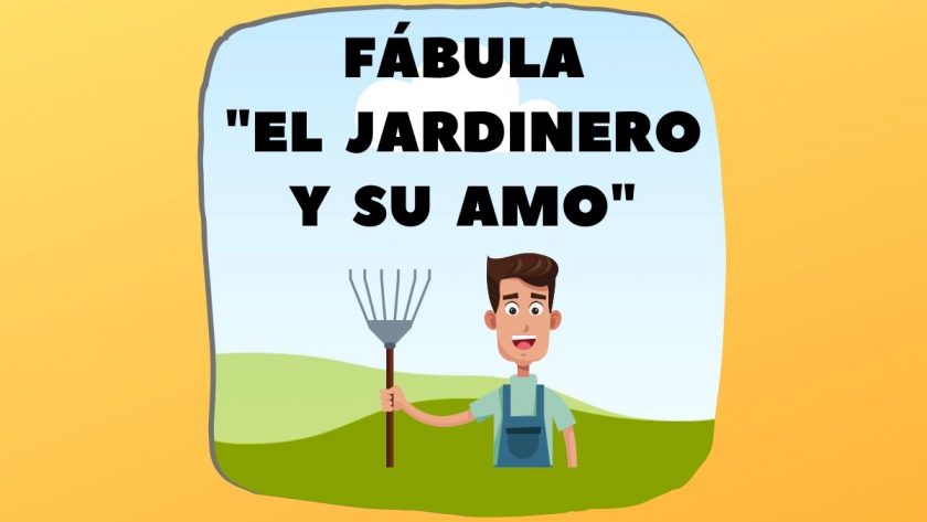 Fábula El Jardinero y su Amo