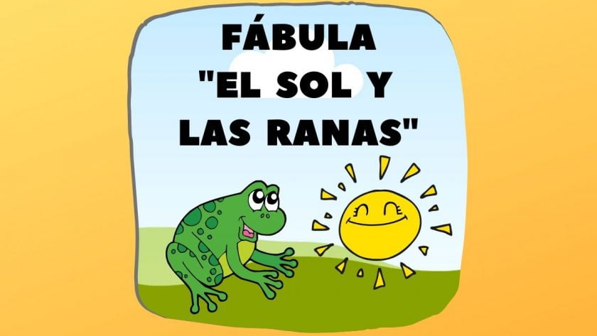 Fábula El sol y las ranas